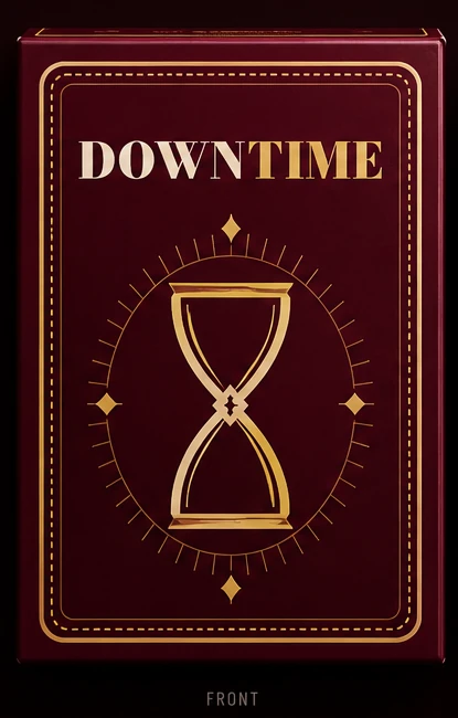 Front of the Downtime game box